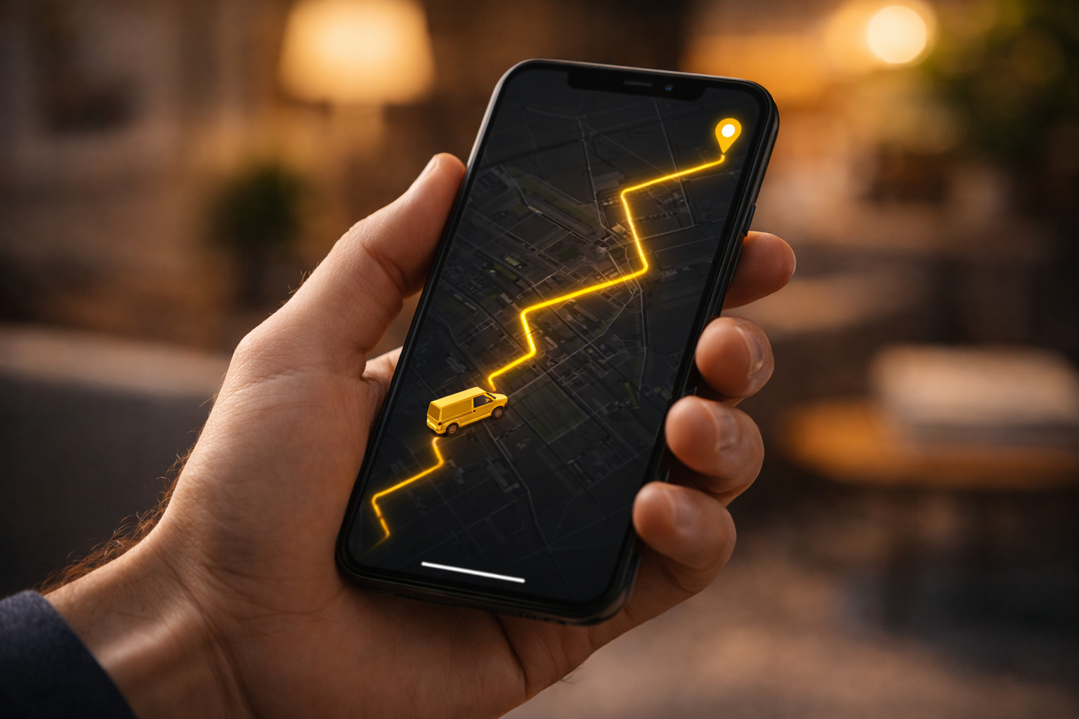 Live GPS tracking on every same day courier and removal job — MIRO Logistics Group Leeds