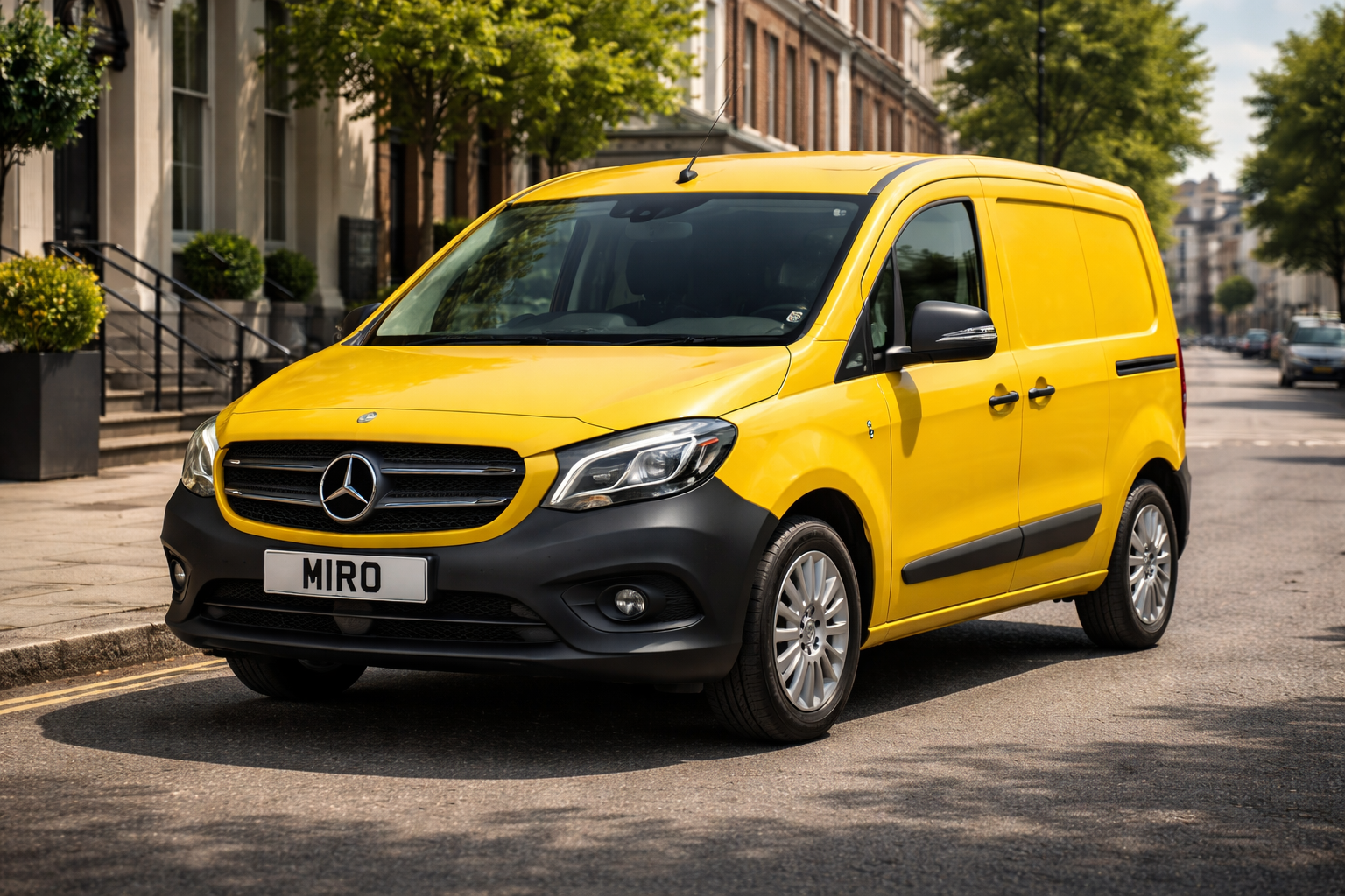 Small van same day courier Leeds — Mercedes Citan — MIRO Logistics Group